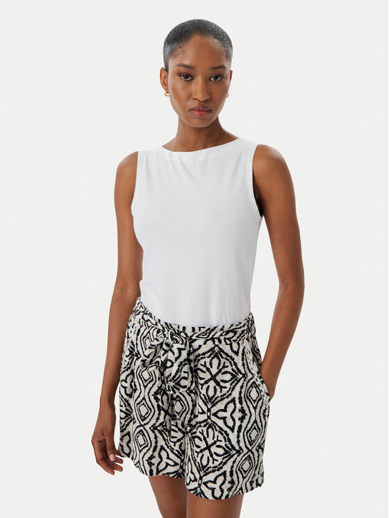 Vero Moda Vero Moda Top Panda 10314416 Blanco Slim Fit
