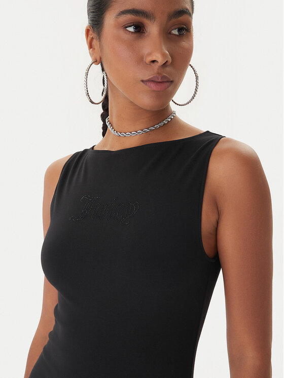 Juicy Couture Juicy Couture Vestido diario Canyon JCWED225318 Negro Slim Fit