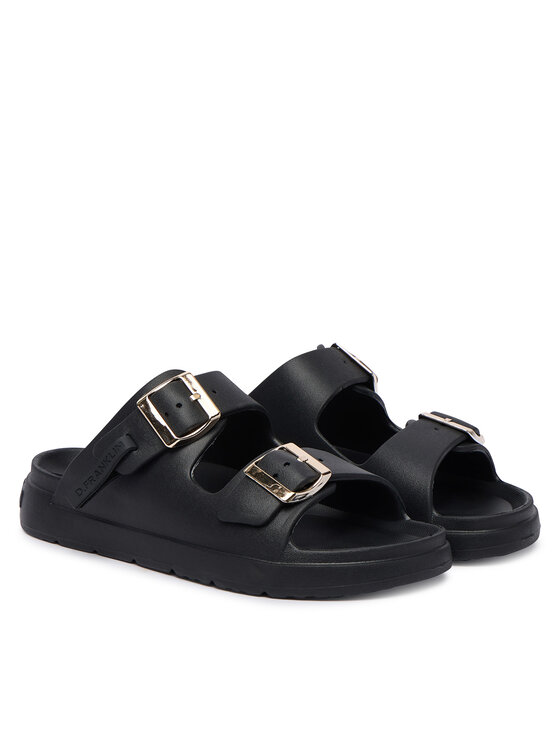 D.Franklin Klapki D.Franklin Vibe Foam 2 DFSH413001 Złoty
