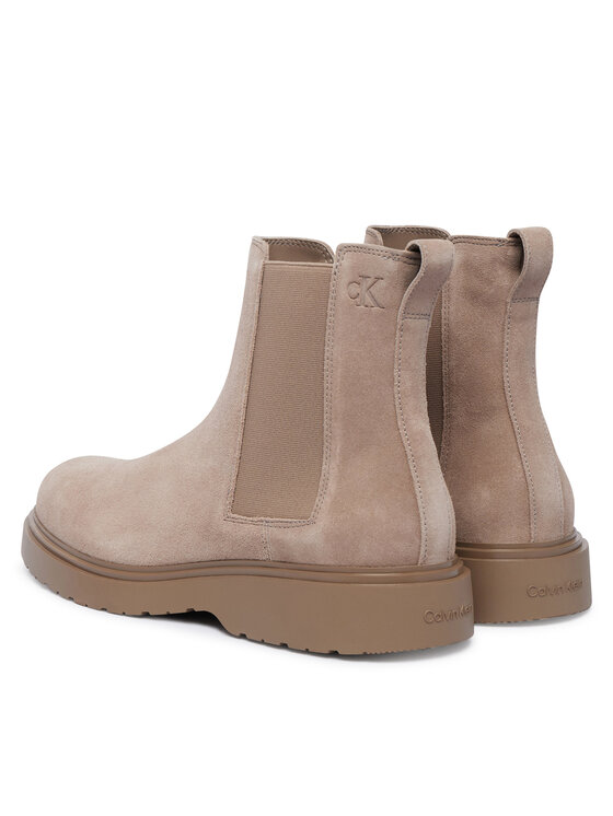 Calvin Klein Bokacsizma Calvin Klein Combat Ess Chelsea Boot Su YM0YM01372 Barna