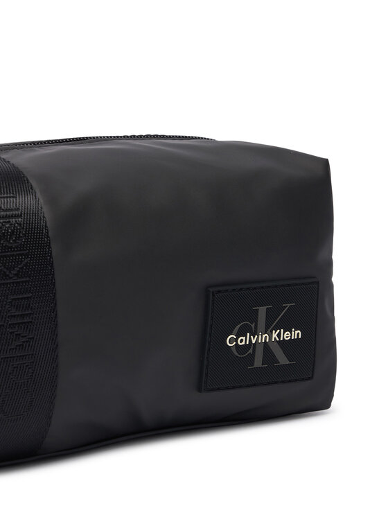 Calvin Klein Kosmetický kufřík Calvin Klein Rubberized Dopp Kit LV04D1293G Černá