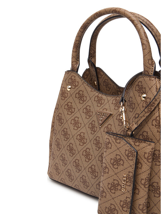 Guess Torebka Guess Lorella HWSG24 84220 Beżowy ciemny