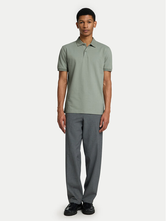 Selected Homme Selected Homme Pólóing 16095851 Zöld Slim Fit