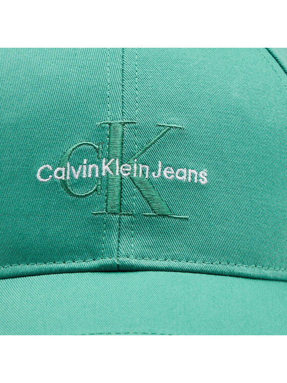 Calvin Klein Cepure ar nagu Calvin Klein Monologo Embro K50K512180 Zaļš
