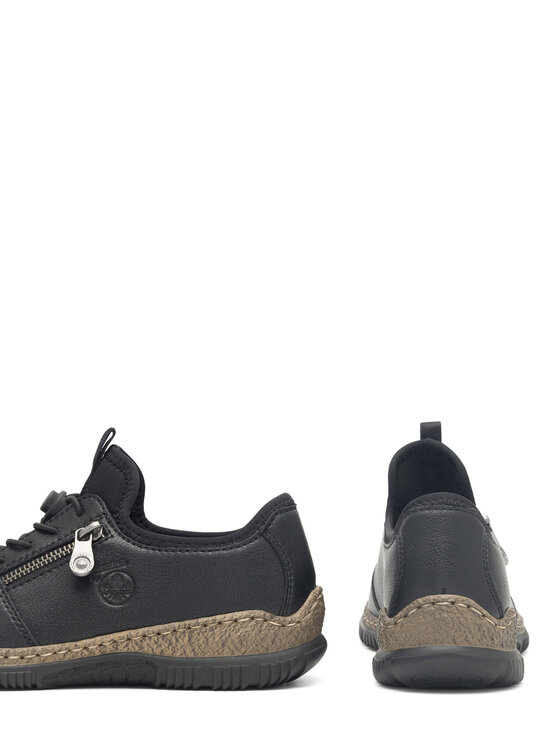 Rieker Īsi apavi Rieker N32G0-00 Melns