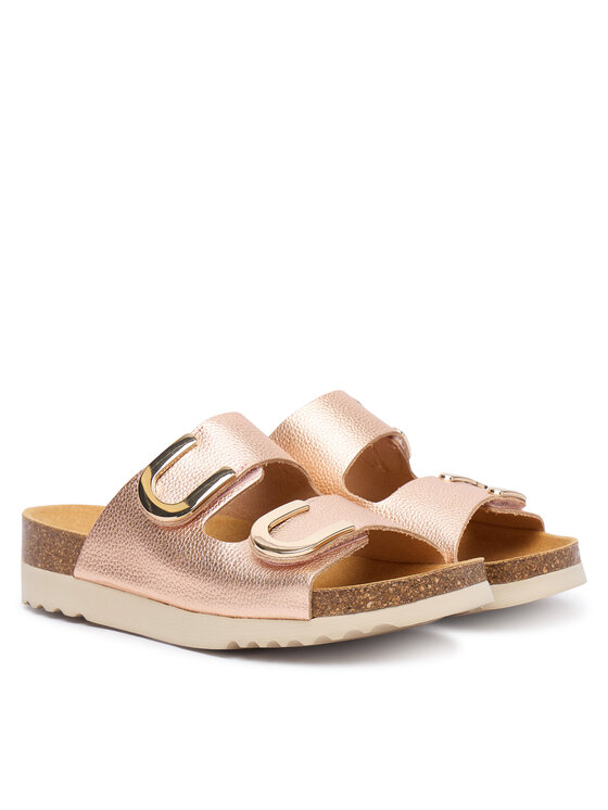 Scholl Шльопанці Scholl Monterey 2 Straps MF00719 Рожевий