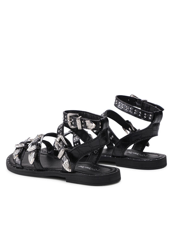 DeeZee Sandały DeeZee CS1260-37 Czarny