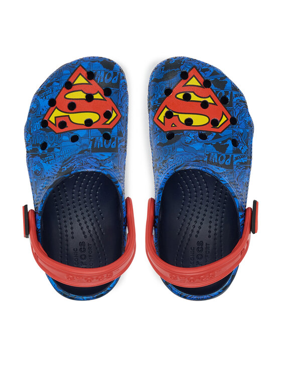 Crocs Шльопанці Crocs Superman Classic Clog 211132 Голубий