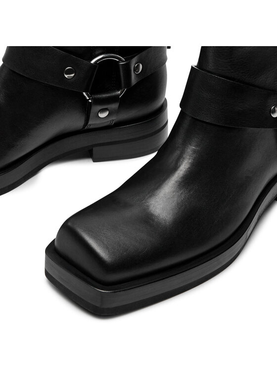 AGL Škornji AGL Rina Lowboot D774502PGDESER0000 Črna