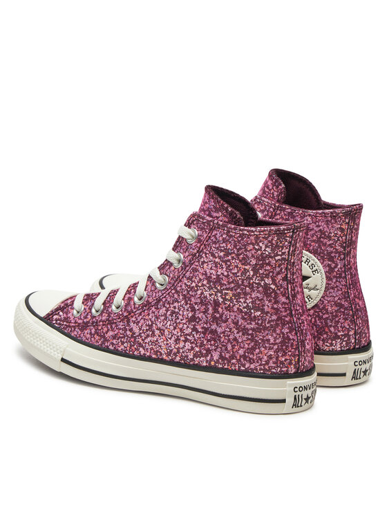 Converse Кеди Converse Chuck Taylor All Star Glitter Hi A11137C Рожевий