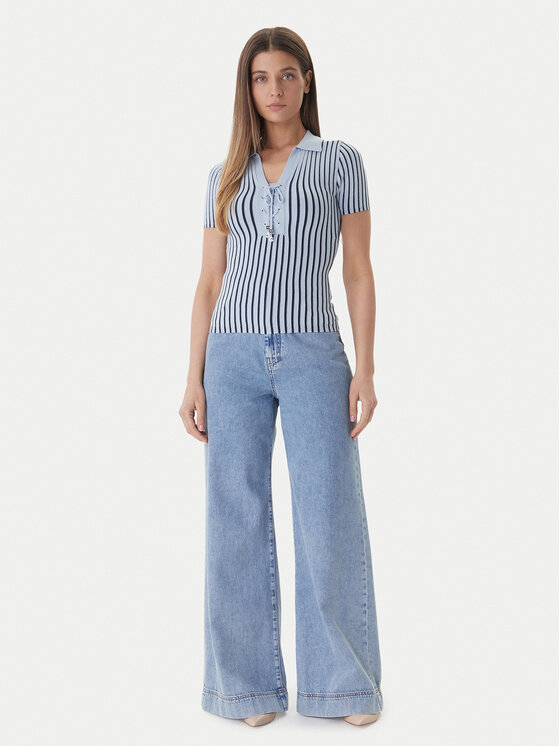 Guess Guess Светр W6GR09 Z0590 Блакитний Regular Fit