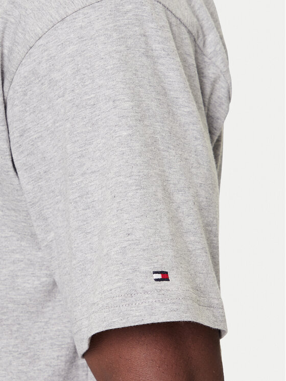 Tommy Hilfiger Tommy Hilfiger Camiseta UM0UM03685 Gris Relaxed Fit