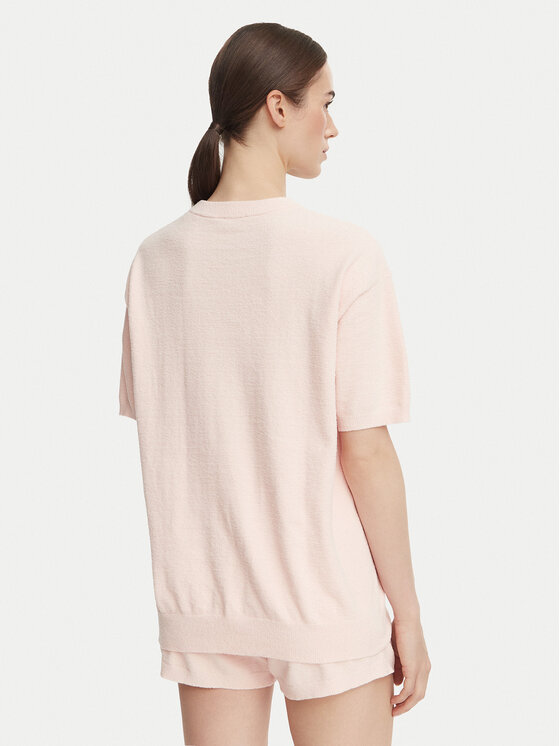 Guess Guess Camiseta O6BR03 Z1145 Rosa claro Regular Fit