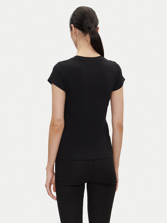 Pepe Jeans Pepe Jeans Футболка PL506037 Чорний Regular Fit
