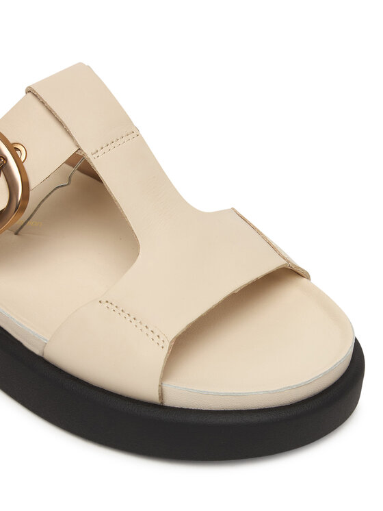 Clarks Шльопанці Clarks Aristella West 26185812 Écru