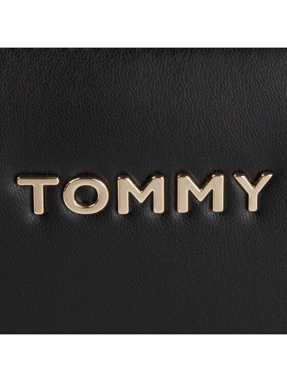 Tommy Hilfiger Τσάντα Tommy Hilfiger Iconic Tommy Crossover Solid AW0AW07591 Μαύρο