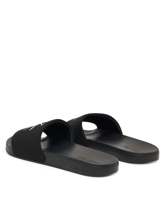 Calvin Klein Jeans Papucs Calvin Klein Jeans Ess Slide Cv YM0YM01393 Fekete