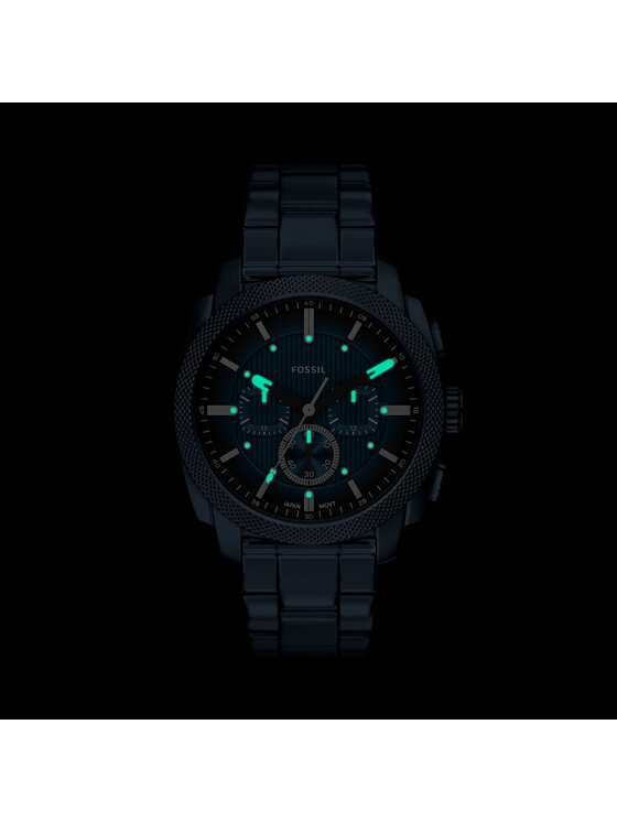 Fossil Годинник Fossil Machine Chrono FS6167 Cиній
