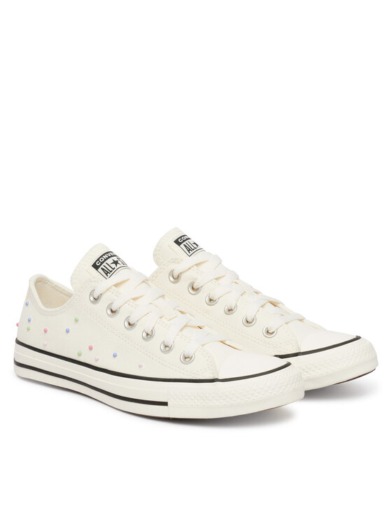 Converse Кеди Converse Chuck Taylor All Star Mini Studs A17872C Écru