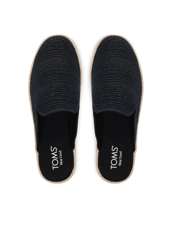 Toms Еспадрильї Toms Santiago Mule 10021880 Чорний