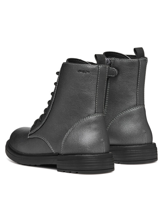 Geox Kozačky Geox Jr Eclair J049QD 000BC C1357 M Šedá