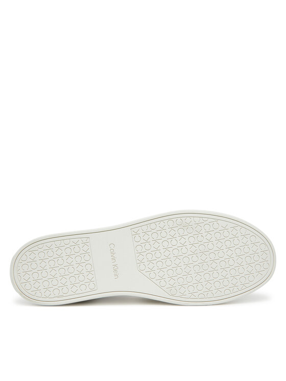 Calvin Klein Zapatillas Calvin Klein Clean Cup Low Lace Tape HM0HM01898 Blanco