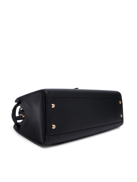 Tory Burch Ročna torba Tory Burch Romy Bauletto 179990 Črna
