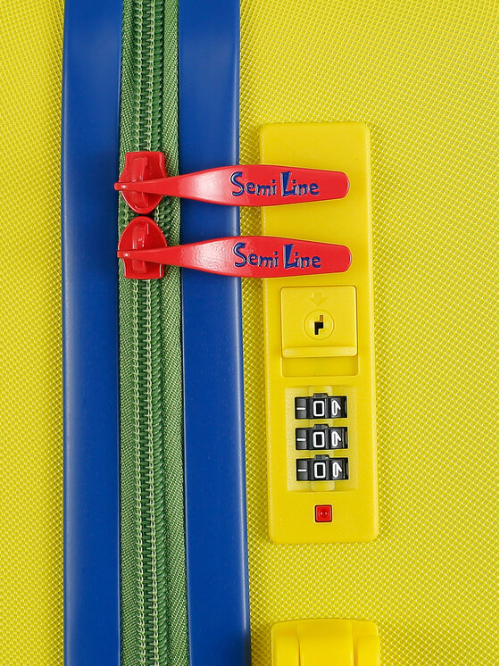 Semi Line Valigia per bambini Semi Line T5929-3 Giallo