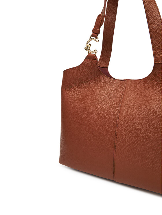 Coccinelle Сумка Coccinelle Hand Grained L E1 SHA 11 02 01 Коричневий