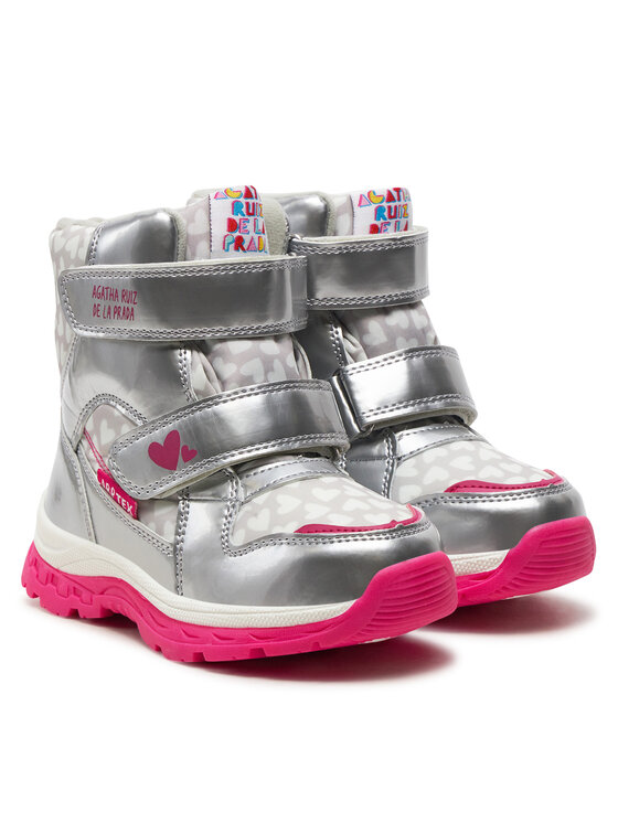Agatha Ruiz de la Prada Śniegowce Agatha Ruiz de la Prada 241990-B D Srebrny