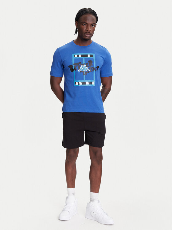 Kappa Kappa Футболка 351U8JW 741 Голубий Regular Fit