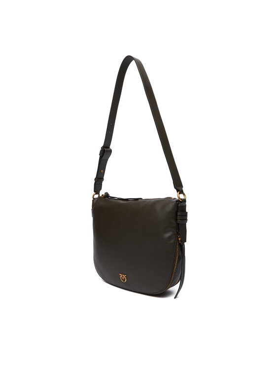 PINKO Kabelka PINKO Hobo Zip Around Classic AI 25-26 PLTT 105113 A0QO Zelená