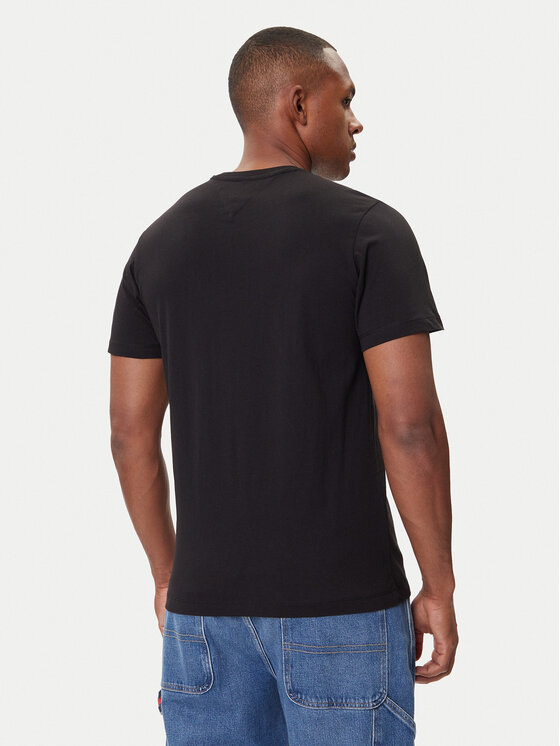 Tommy Jeans Tommy Jeans Camiseta Tjm Classic DM0DM09598 Negro Regular Fit