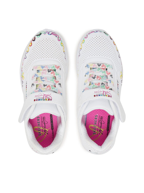 Skechers Снікерcи Skechers Uno Lite 314091L WMLT Білий
