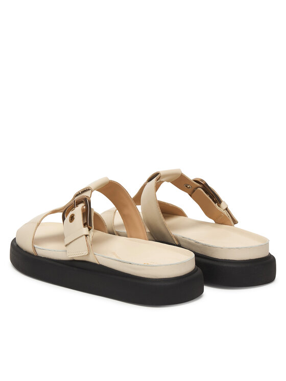 Clarks Шльопанці Clarks Aristella West 26185812 Écru