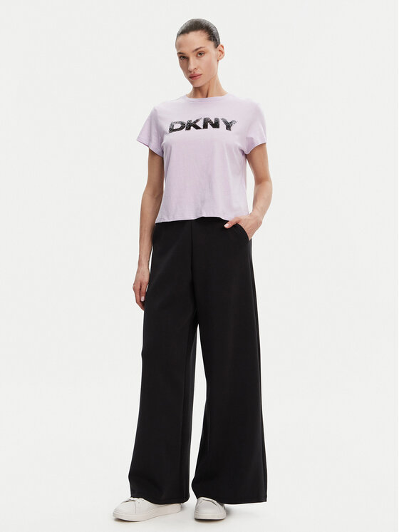 DKNY Sport DKNY Sport Футболка DP4T1035 Фіолетовий Regular Fit