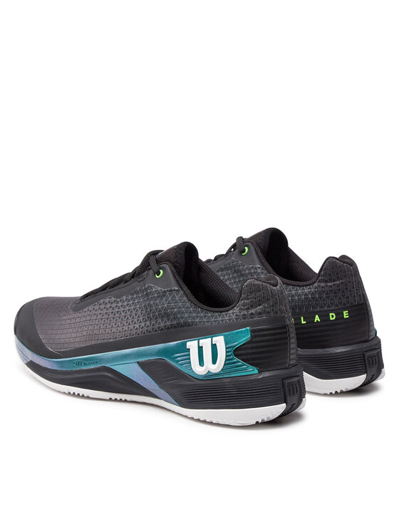 Wilson Boty na tenis Wilson Rush Pro 4.0 Bla Clay WRS333350 Černá