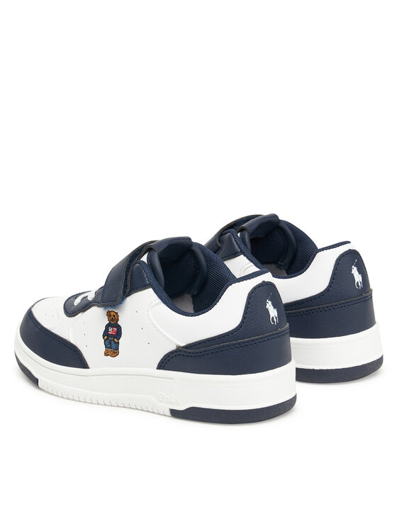 Polo Ralph Lauren Sneakersy Polo Ralph Lauren Masters Court II RL03403101 Biela