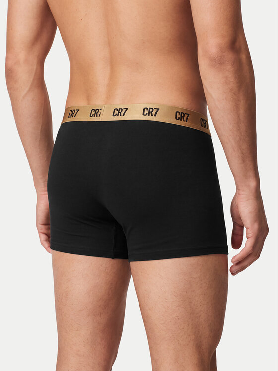 Cristiano Ronaldo CR7 Cristiano Ronaldo CR7 Conjunto de calzoncillos boxer 8125-4900 Negro