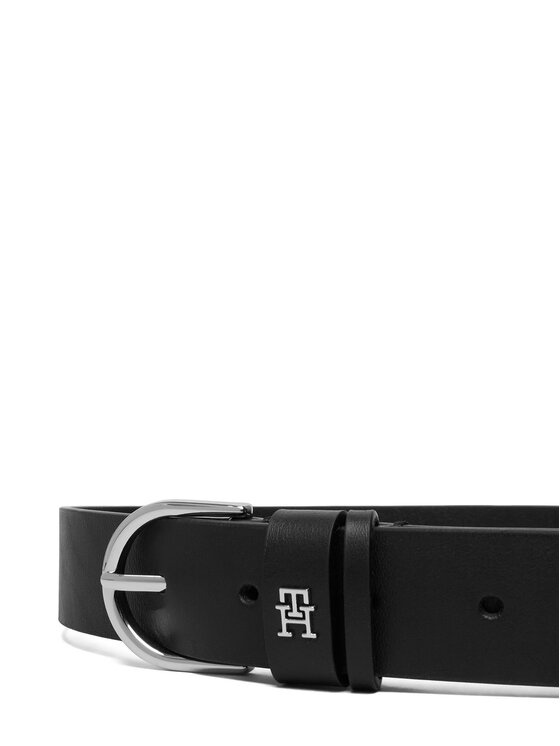Tommy Hilfiger Ζώνη Tommy Hilfiger Essential Effortless 3.0 Sv AW0AW18688 Μαύρο