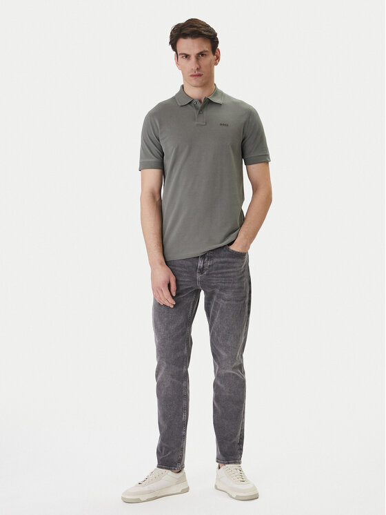 BOSS BOSS Polo Prime 50507813 Gris Regular Fit