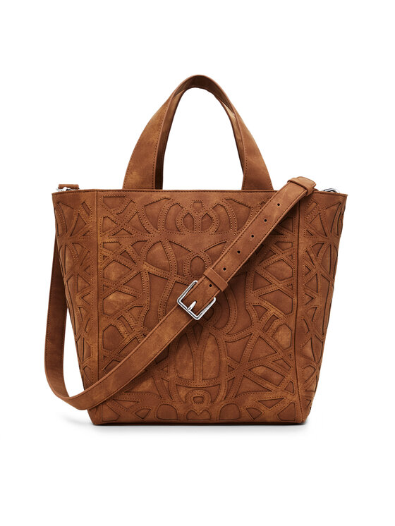 Desigual Geantă Desigual Oasis Valdivia 24WAXP96 Maro