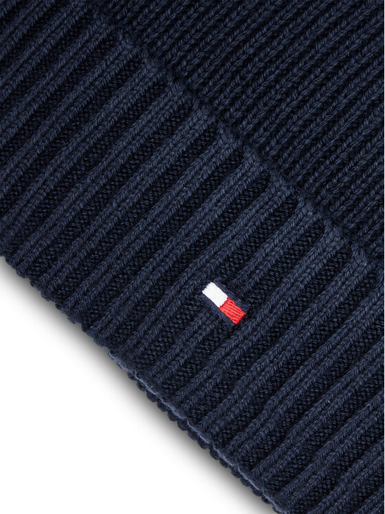 Tommy Hilfiger Căciulă Tommy Hilfiger Flag AM0AM12796 Bleumarin