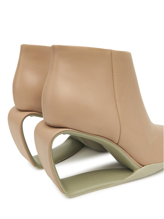 United Nude Ботильйони United Nude Mobius Ankle Bootie Hi 1093793116 Бежевий
