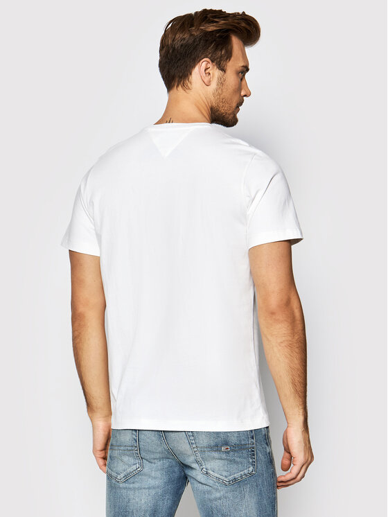 Tommy Jeans Tommy Jeans T-Shirt Classic DM0DM09598 Λευκό Regular Fit