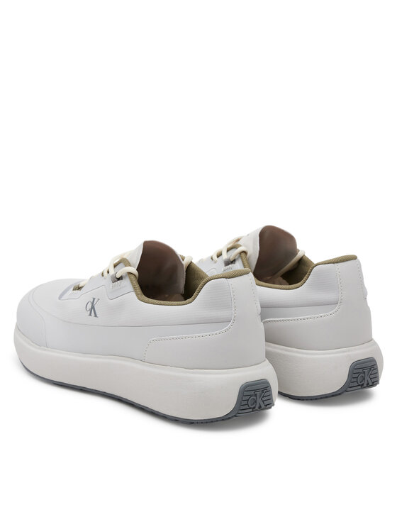 Calvin Klein Jeans Tenisice Calvin Klein Jeans Athleisure Runner Tech Ripstop YM0YM01205 Écru