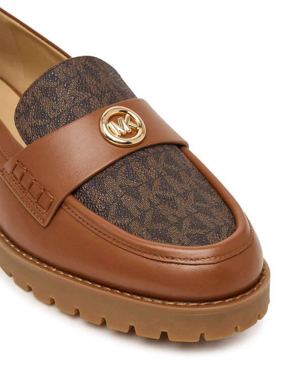 MICHAEL Michael Kors Loafers MICHAEL Michael Kors Jaelyn Lug 40T6JLFP2L Καφέ
