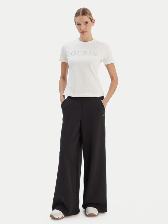 Guess Guess Футболка V6RI20 J1314 Білий Regular Fit