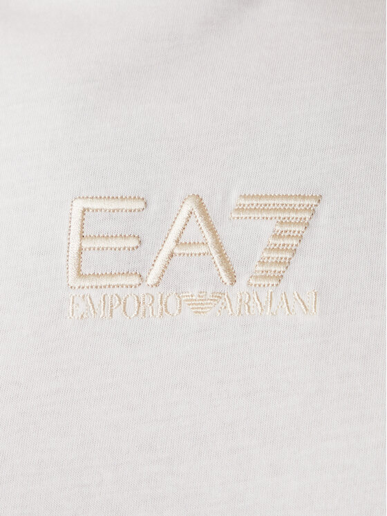 EA7 Emporio Armani EA7 Emporio Armani Camiseta sin mangas 7M001405 AF22264 U0004 Écru Regular Fit