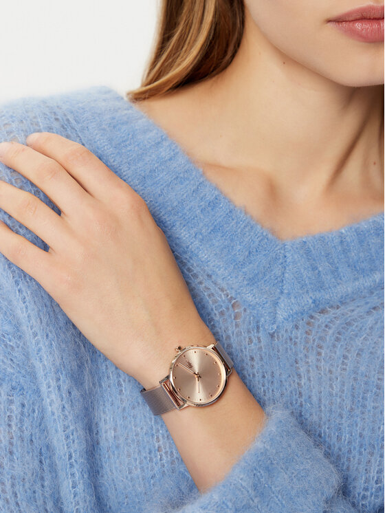 Lacoste Hodinky Lacoste Crocorgin Le 2001287 Zlatá